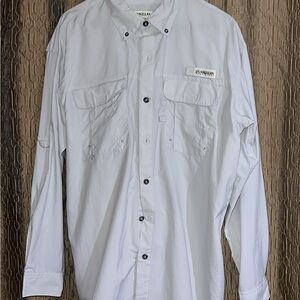 Magellan Outdoors Men's Light Grey Shirt